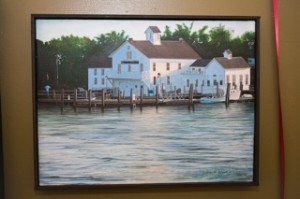 Connecticut River Museum painted by Elinord Dubreille, an artist in Deschapelles