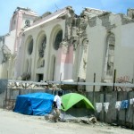 Catholic Cathedral-Port au Prince after the earthquake