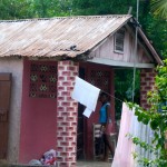 Typical Haitian house Typical Haitian house
