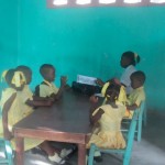 Class in session A pre-school classroom in Deschapelles